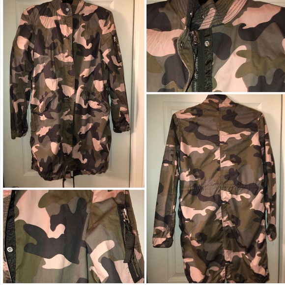 h&m divided camo jacket